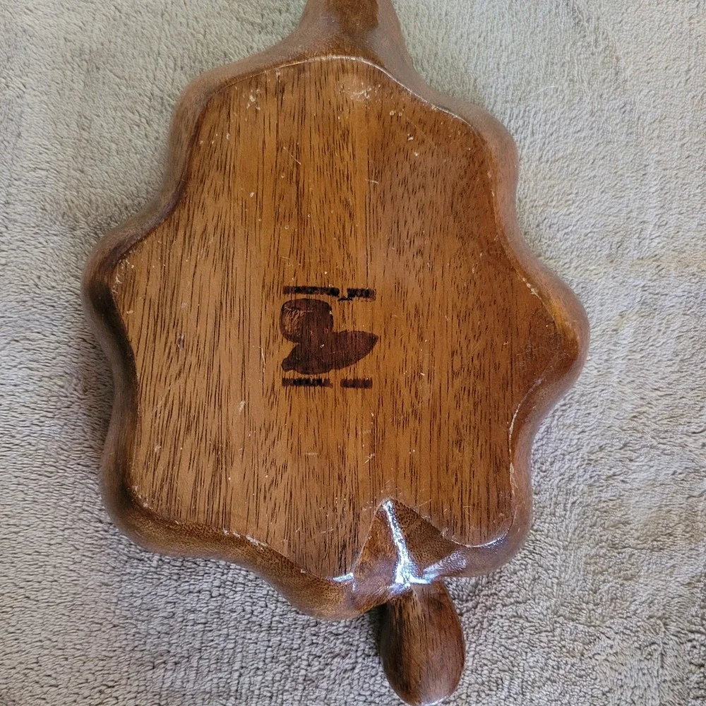 2 Monkeypod nut/candy bowls
